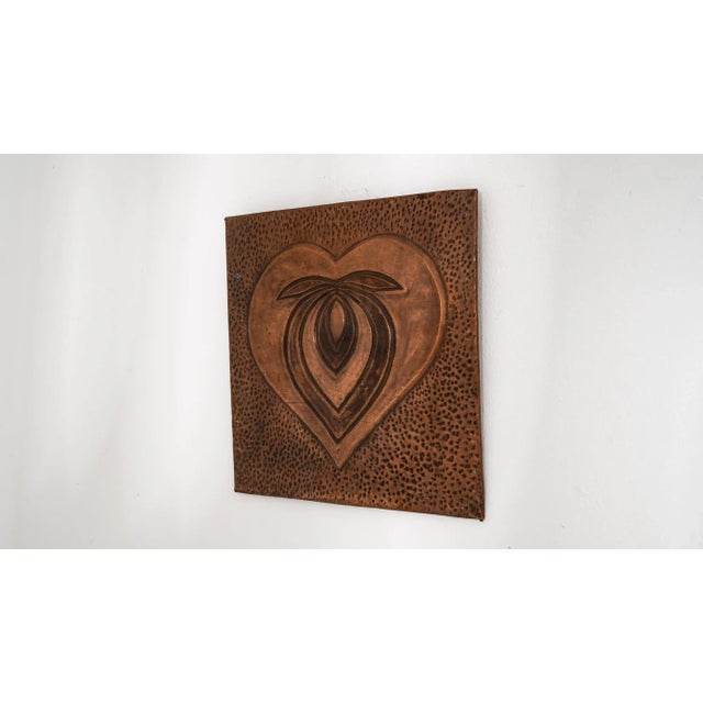 Mid 20th Century Vintage Copper Wall Decoration For Sale - Image 5 of 13