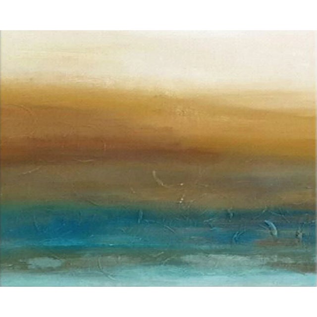 Not Yet Made - Made To Order "BEL AIR" Original Abstract Landscape Art Print on Canvas For Sale - Image 5 of 5