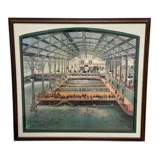 Marilyn Blaisdell "Sutro Baths 1900, San Fransisciana" Print For Sale