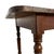 Wood Antique Serving Table Console Table on Porcelain Casters, 1890s For Sale - Image 7 of 12