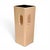 Japanese Modern Blush Pink Sculptural Ceramic Vase 8" For Sale - Image 9 of 11