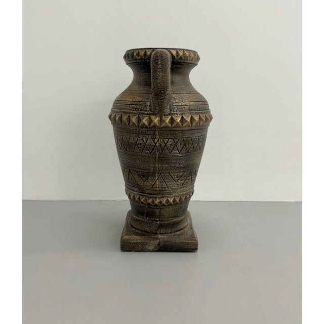 Mid 20th Century Vintage Large Scale Neoclassical Ceramic Urn For Sale - Image 5 of 6
