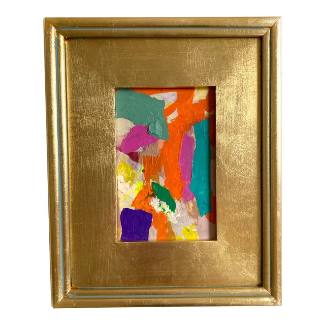 "Bright Path" 2025 Framed Mini Painting by Jessalin Beutler For Sale