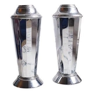 Vintage Art Deco Vases, 1920s, Set of 2 For Sale