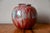 Ceramic Art Nouveau Cab Ceramic Ball Vase in Flamed Red and Turquoise, France, 1920s For Sale - Image 7 of 7