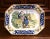Blue Early 20th Century French Hb Quimper Hand-Painted Faience Platter For Sale - Image 8 of 8