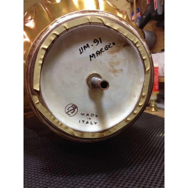 Marbro Ceramic Artichoke Lamps Green For Sale - Image 10 of 11