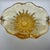 Vintage Teleflora Champagne Gold Art Glass Vase Waterfall Tulip Hand Blown For Sale - Image 10 of 11
