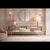 Wood Pink Murano Opaline Glass Sideboard with Brass Base from Justfurnituress SRL For Sale - Image 7 of 10