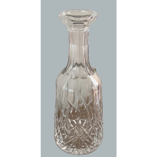 Waterford Lismore Decanter, Ireland, New With Original Sticker For Sale - Image 9 of 11