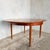 Mid-Century Danish Teak Round Extending Dining Table, 1960s For Sale - Image 6 of 11