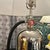 Chrome lamp that is a repurposed and professionally restored fire extinguisher. Polished to a high shine and coated to...