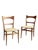 Mid-Century Modern Woven-Seat Dining Chairs by G.B. Marangoni, Italy, 1950s, Set of 2 For Sale - Image 12 of 12