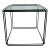 Vintage French Modern Iron & Glass “Isocele” Side Table Attributed to Max Sauze For Sale
