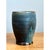 Vintage Blue Green Glazed Pottery Vase For Sale - Image 12 of 12