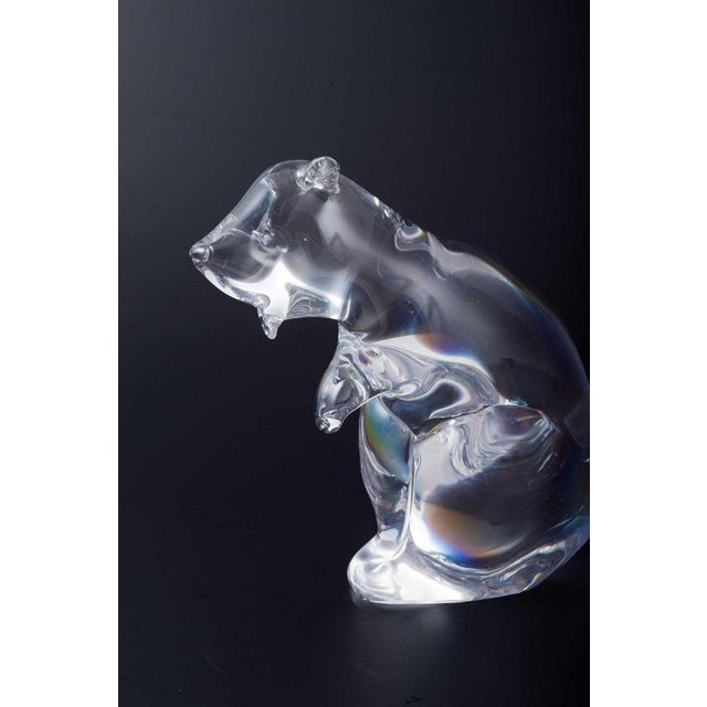 Glass Otter from Ronneby Glassworks, Sweden, 1960s For Sale - Image 3 of 5