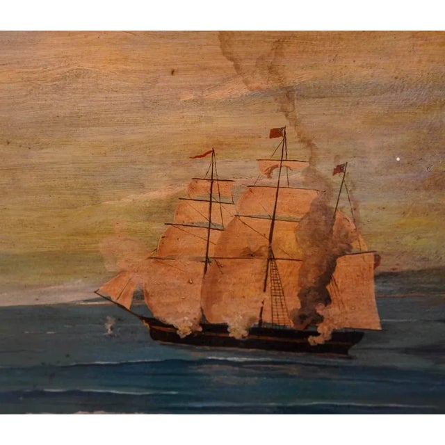 French Antique Oil on Canvas, 1700s For Sale - Image 9 of 17