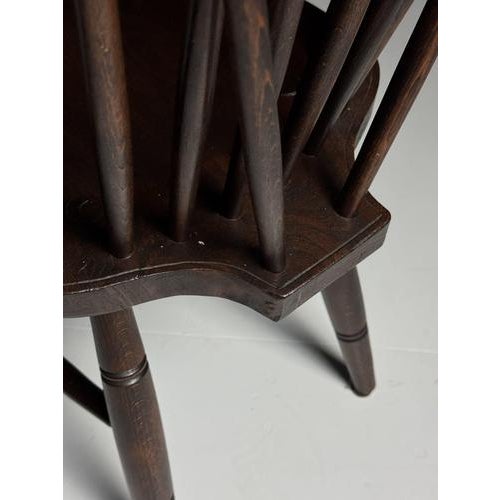 Wood Windsor Dining Chairs, Set of 4 For Sale - Image 7 of 18