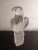 Glass 1980s Bleinristall Germany Clear Crystal Eagle Figurine For Sale - Image 7 of 8