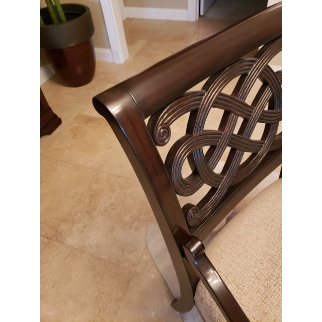 Wood Pair of Tommy Bahama Royal Kahala Molokai Arm Chairs by Lexington Furniture For Sale - Image 7 of 16