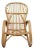 Rattan Armchair from Rohé Noordwolde, 1950 For Sale