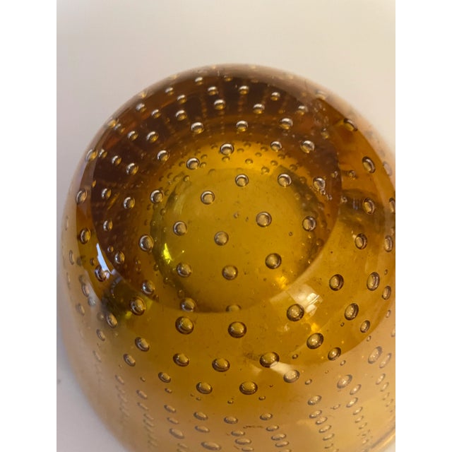 Murano 1950s Bullicante Bowl Style After Carlo Scarpa For Sale - Image 4 of 7