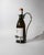 This vintage silver-plated wine bottle holder from the 1930s is an elegant and practical bar accessory, beautifully...