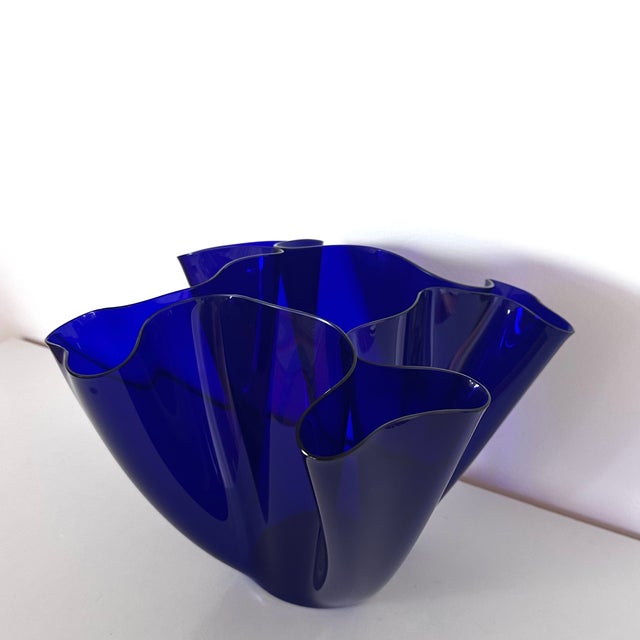 Cartoccio Vase by Pietro Chiesa for Fontana Arte, 1932, in Flawless conditions. Designed 1920 to 1949 I have official...