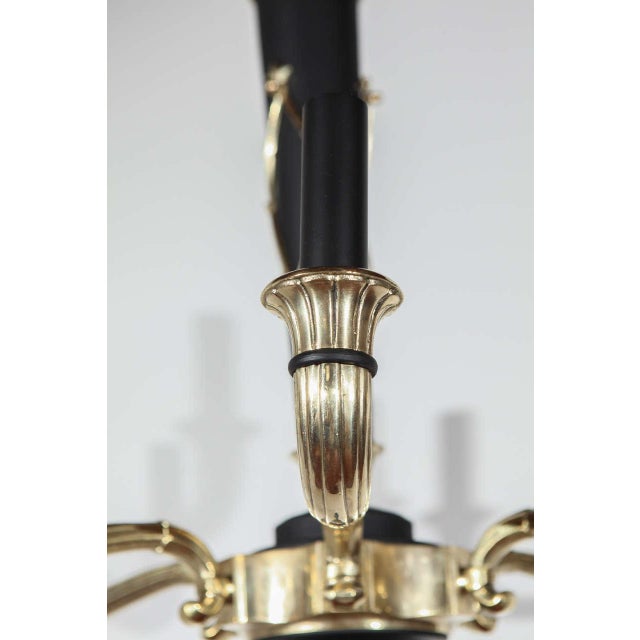 Wood French Regency Revival Style Chandelier For Sale - Image 7 of 10