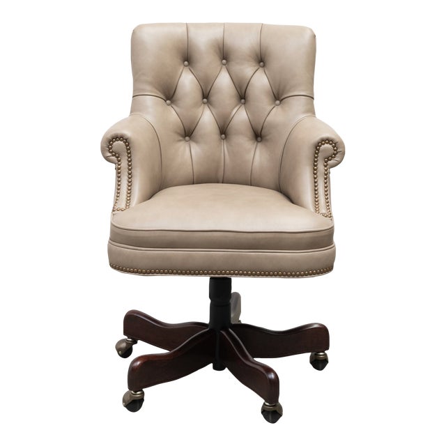 Hancock and Moore Executive Office Chair Chairish