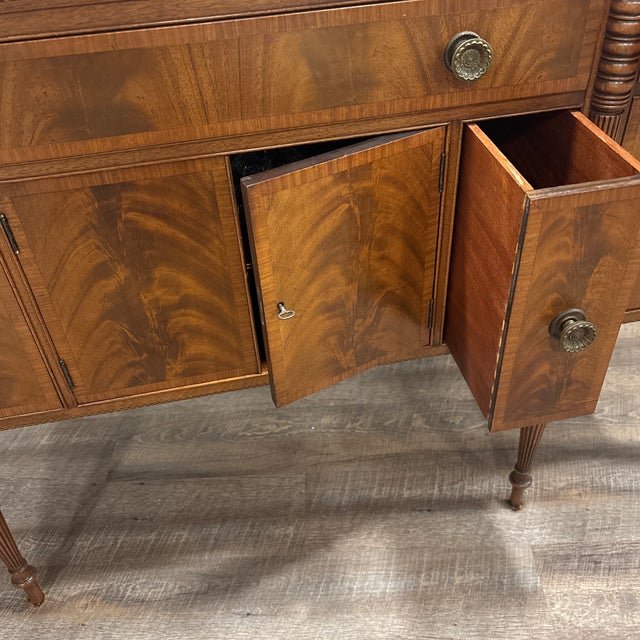 Late 19th, Early 20th Century Landstrom Mahogany Sideboard For Sale - Image 10 of 12