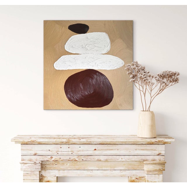 Gray Now I Carry It - Original Oil Painting by Ari Chambers For Sale - Image 8 of 8