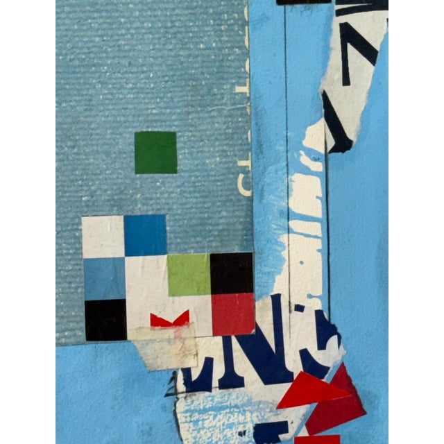 1990s Sam Middleton, Untitled 95, Collage on Paper For Sale - Image 5 of 8