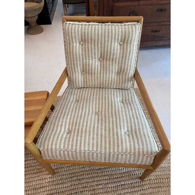 Pair of t.h. Robsjohn-Gibbings Lounge Chairs For Sale - Image 9 of 15