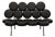 Vintage Oversized Marshmallow Style Modular Sofa For Sale