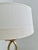 Textile Art Allegretto Gold Single-Light Table Lamp For Sale - Image 7 of 10