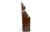 Brown Antique Wooden Sideboard with Shelf and Turned Balustrade For Sale - Image 8 of 9