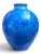 Vase in Glazed Porcelain with Blue Crystallizations by Patrice Lusardi, 1980s For Sale - Image 11 of 15