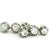 Vintage Platinum and 14k Gold 2 Carat Diamond Drop Earrings Circa 1950s, A Pair For Sale - Image 12 of 15
