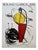 Vintage Roland Garros Poster from Joan Miró, France, 1991 For Sale