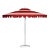 Not Yet Made - Made To Order St. Tropez 9' Patio Umbrella, Pink and Red For Sale - Image 5 of 5