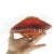 Ceramic Mid Century Modern Atomic Drip Glaze Ceramic Ashtray Catchall For Sale - Image 7 of 8