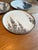 Japanese 1930s Set of 5 William Rae Japanese Satsuma Hand-Painted Porcelain Plates With Gilt Accents For Sale - Image 3 of 10