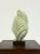 Mid-Century Modern Green Natural Stone Sculpture on Marble Base, 1980s For Sale - Image 3 of 8