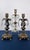 Gilt Brass & Tiered Crystal Girandole Trio - 12" Statement Set For Sale - Image 9 of 9