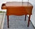 Brown Inlaid Mahogany Pembroke Table Bench Made Federal Style Accent End Side Table For Sale - Image 8 of 16