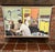 1950s French Double-Sided Educational School Poster Material: Printed Paper A striking original French educational school...