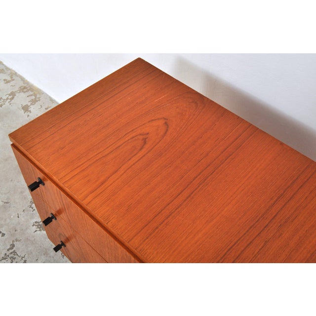 Vintage Danish Sideboard in Teak, 1960s For Sale - Image 9 of 12