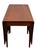 Vintage Craftique Traditional Chippendale Style Solid Cherry Drop Leaf Gate Leg Dining Table For Sale In Greensboro - Image 6 of 12