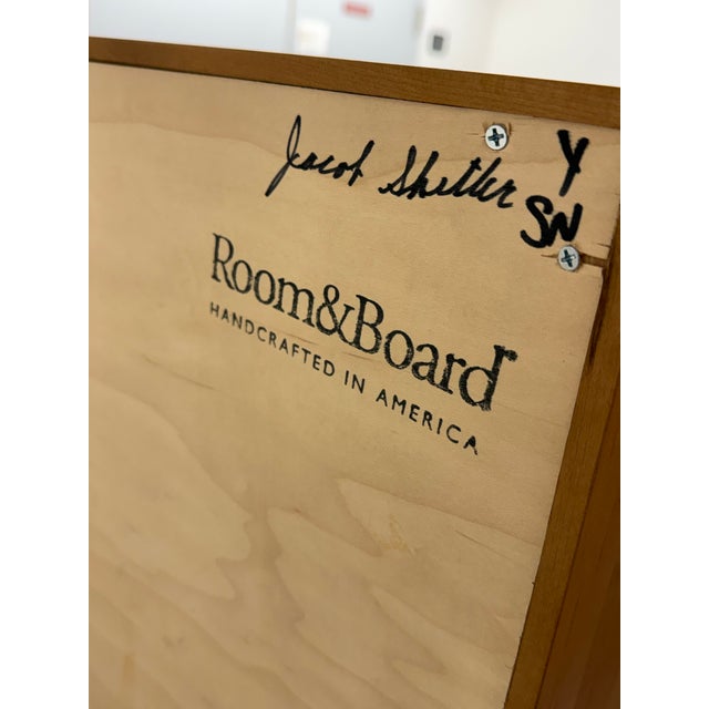 Room & Board Hudson Cherry Wood Dresser For Sale - Image 12 of 12